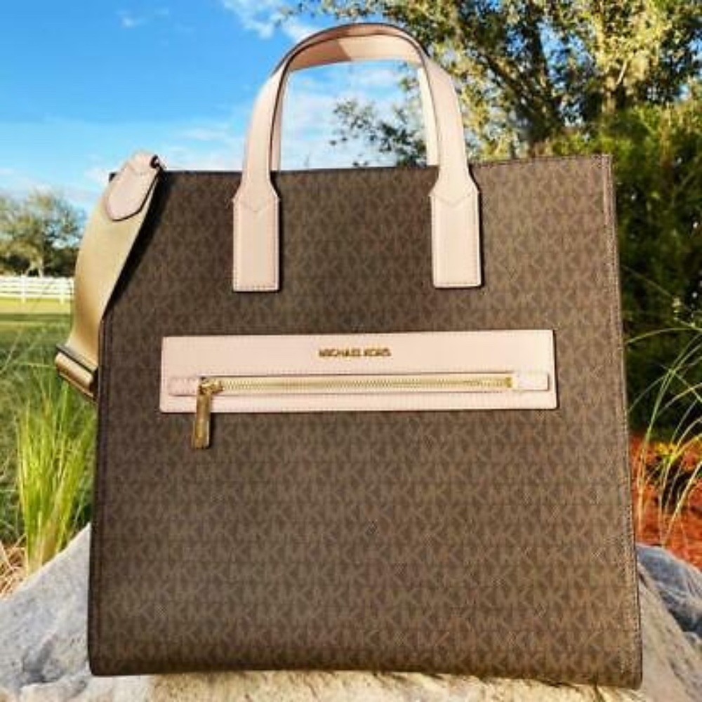 MICHAEL KORS POWDER BLUSH LG NS TOTE